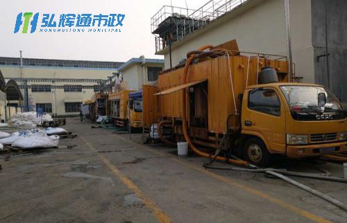 上海印染厂污泥干化处理